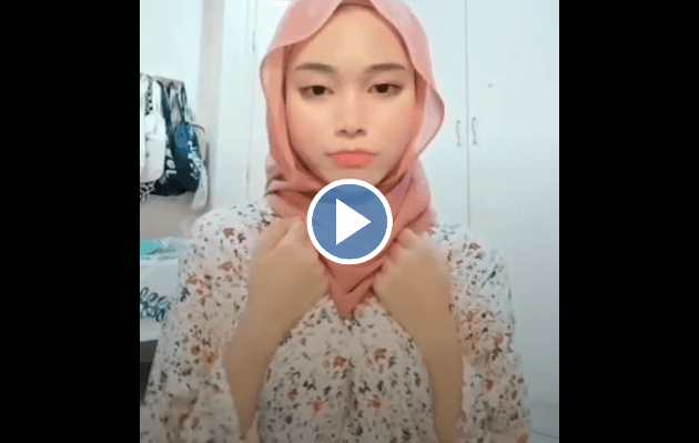Tudung Malay Hijab Pink Live Bar Bar Sampe Omek!