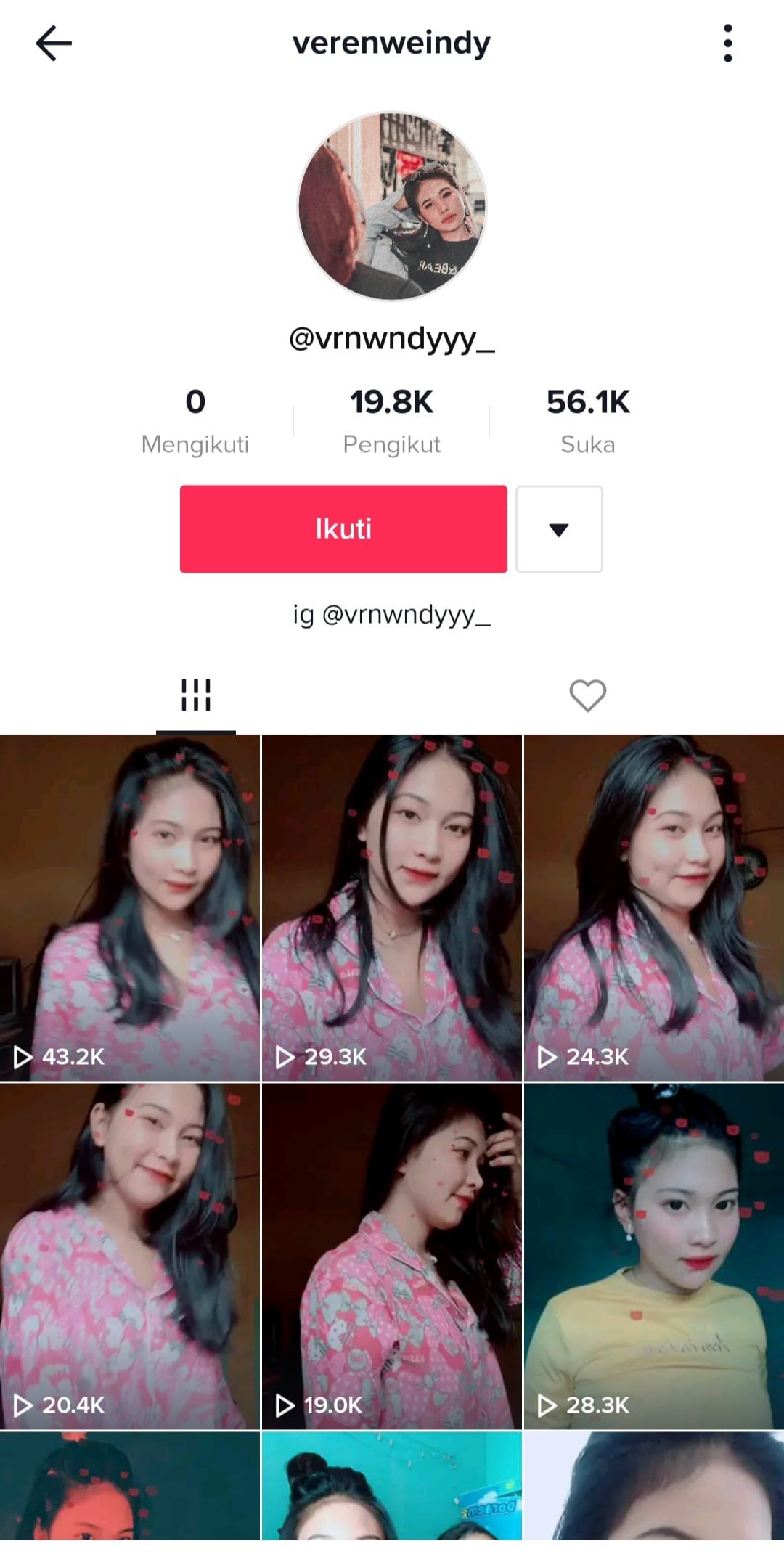 Veren Weindy Tiktokers Ngeskuy Bareng Pacar!