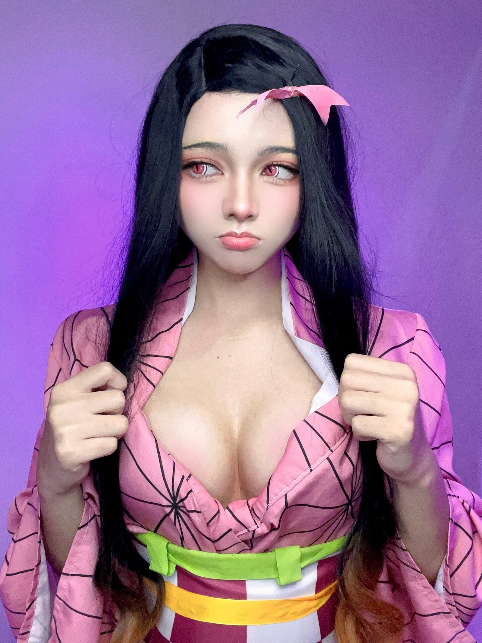 Monchy Cosplay Nezuko , WOW hot!