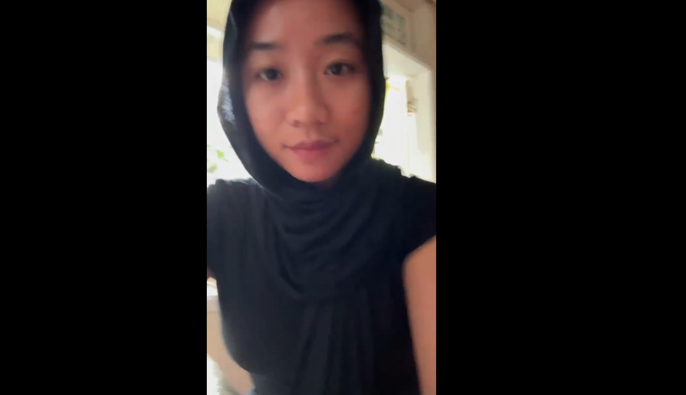 Nursaidah Live 2V! Pake HIJAB dan Tanpa HIJAB